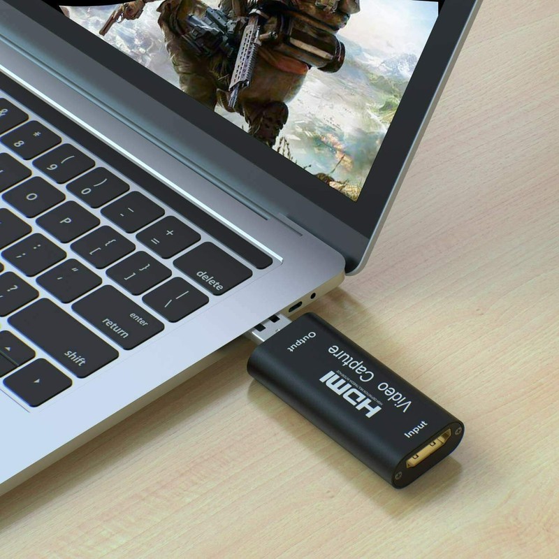 EZONEDEAL 4K HDMI Video Capture Card, Cam Link Card Game
