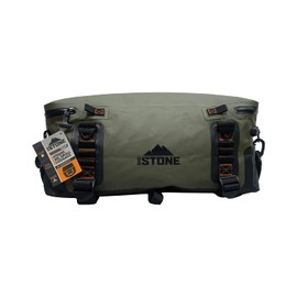 RUGID Fully waterproof, airtight, submersible, heavy duty, rugged, SCUBA zipper luggage dry bag - carry as duffel, backpack or shoulder - Small (40 Liter) Carry on bag