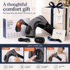 Cordless Heated Shoulder Brace with Vibration Massage – 3-Level Electric