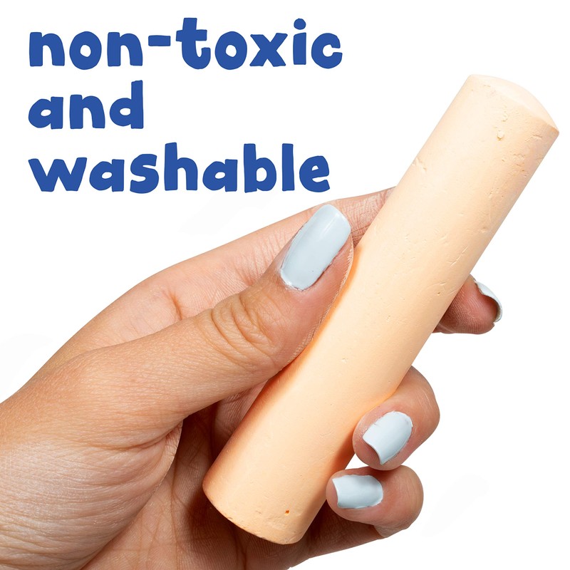 READY 2 LEARN Jumbo Sidewalk Chalk - 126 Pieces in