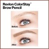 Revlon Colorstay Brow Pencil 210 Soft Brown Waterproof 24 Hour