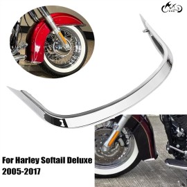 Unbranded US Lower Front Fender Tip Trim For Harley Softail Deluxe FLSTN Hard Candy Custom