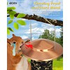 Metal Peanut Bird Feeder for Outdoors, Chew Resistant, 2.2lbs, 1Pk,