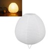 Lantern Table Paper Lamp Warm Light E14 Bulb Simple Installation