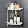 3 Tier Corner Shower Caddy Standing Floor Standing Corner Shower