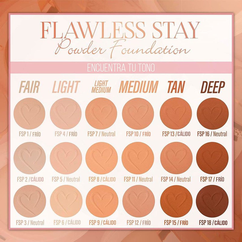 Beauty Creations Flawless Stay Polvo compacto - Beauty Creations Base