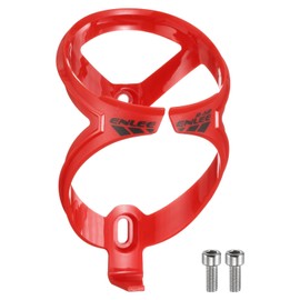 HARFINGTON Bicycle Water Bottle Holder Ultra Lightweight Universal Bike Bottle Cages Cycling Cup Holder for MTB Road Gravel, Red