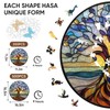 Wooden Puzzle for Adults, Seaside Tree of Life Puzzles for
