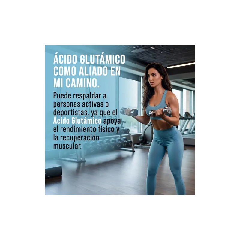 Acido Glutámico 90 capsula Ga Tlali - Soporte para Atencion