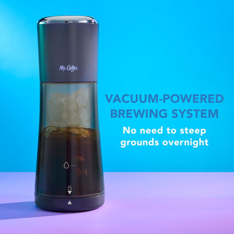 Mr. Coffee® Express Cold Brew Coffee Maker, 10-Minute Cold Brew
