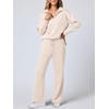 ANRABESS Women's 2 Piece Outfits Lounge Sets Casual Long Sleeve