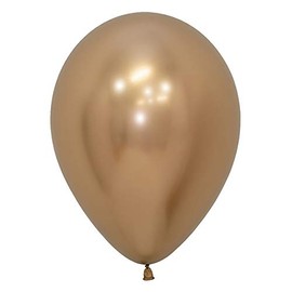Betallatex 5" Reflex Gold Latex Balloons