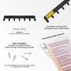 Beautiwall Key holder steel metal wall hanger (Minimalist)