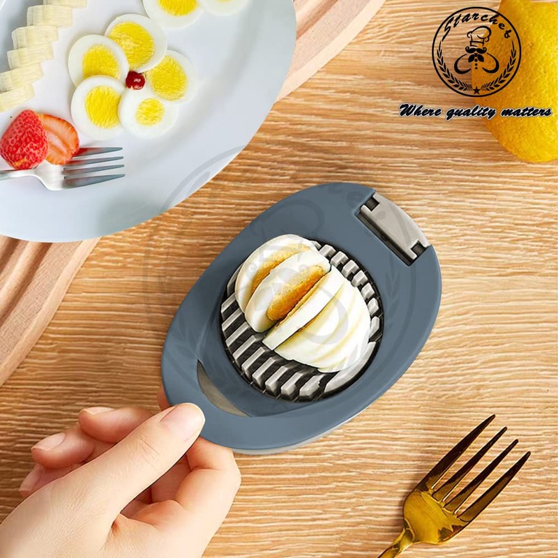 Starchef Stainless Steel Preserved Egg Ham Banana Cutter Slicer, Slice
