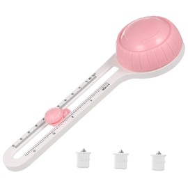 SEWACC 1set Adjustable Circle Cutter Tool for Paper Crafting Precise Rotary Trimmer with Storage for Replacement Blades for Scrapbooking and Card Making