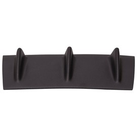 Rear Bumper Lip Diffuser Compatible with Universal 14 Inch*6 Inch, Matte Black MB ABS Air Dam Chin Diffuser 3 Fin by IKON MOTORSPORTS, 1988 1989 1990 1991 1992 1993 1994