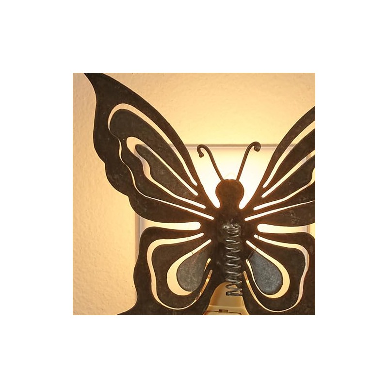Park Designs Butterfly Night Light 5.25" H