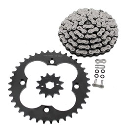 93 94 95 96 Fits Honda TRX300EX 300EX CZ ATV X Ring Chain & Black Sprocket 12/38 86L