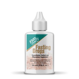 Keto Chow Gotas de ayuno  Suplemento de ayuno de sodio y magnesio iónico  Suplementos minerales intermitentes para ayuno  Reposidor de electrolitos...