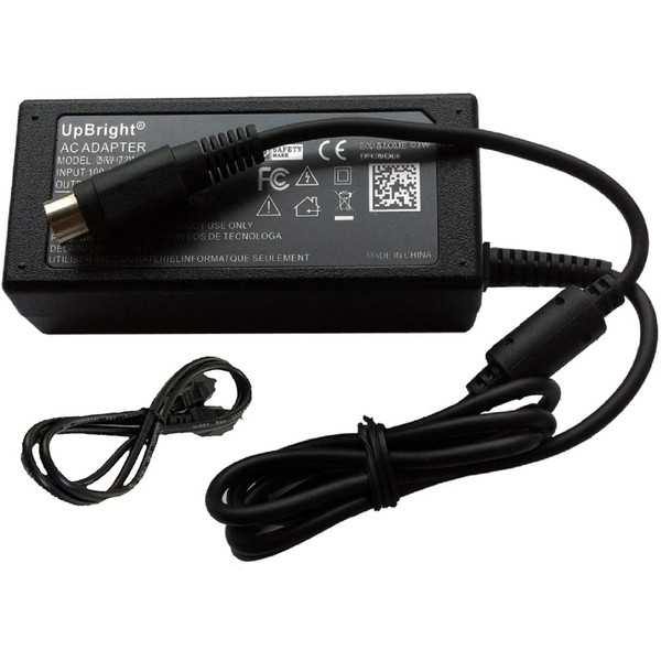 UpBright 19V 4-Pin AC/DC Adapter Compatible with Delta MDS-060AAS19 B
