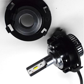 Unifizz H7 LED Bulb Retainer Holder 2pcs Headlight Adapter Base Holder for Hyundai Mistra