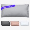Wolkenfeld Cushion Cover 40 x 80 cm, Light Grey -