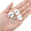 35PCS 21x20x10mm White Shelf Support Bracket Threaded Cam Lock Shelf
