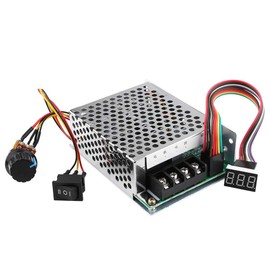 DC Motor Speed Controller DC10V-55V PWM Brushed Reversible Switch Display for Robot Toy Cars Automation Devices
