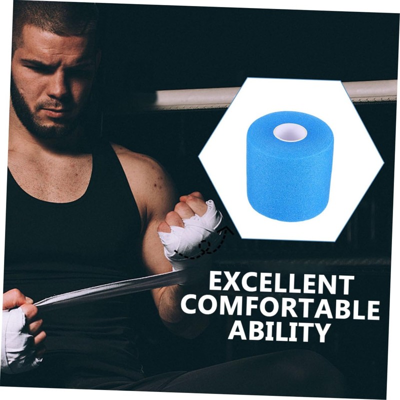 KOMBIUDA Elastic Sports Wrist Wraps Shock Absorbing Film Portable Bandage