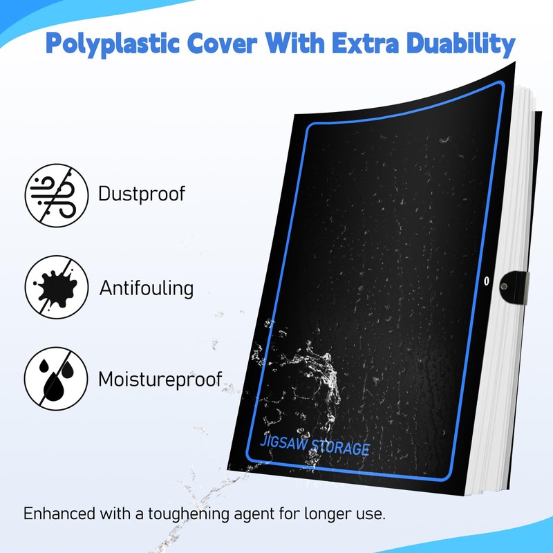 ALL4JIG Extra Large Puzzle Storage Folder Keeper for Jigsaw Enthusiasts