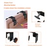 VANROUG 2Pcs Drawer Front Installation Clamps, Drawer Fixing Clips, Adjustable