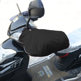 Motorcycle Grip Handlebar Muff Gloves Winter Warm Motorbike Handlebar Gloves Outdoor Cycling Gloves Windproof Waterproof Scooter Bike Handlebar Mittens Thicken Motorcycle Hand Warmer for Women Men