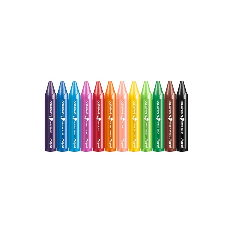 Maped- Crayon esc triang jumbo c/12 maped