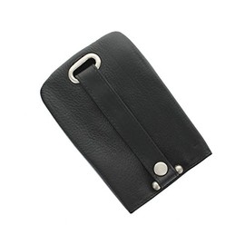 Mala Leather Verve Collection Bell Key Case 581_26 Black