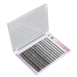 Individual Lash Extensions, Lightweight Realistic 280 Clusters Eyelashes Kit 8 To 16mm Easy To Apply D for Travel