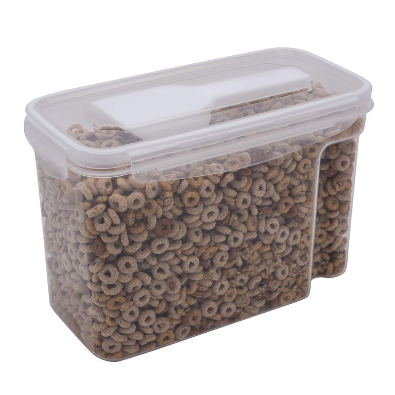 Kitchen Details 2 Pack Cereal Container with Scooper | Medium