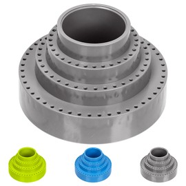 Cimeton Rotary Bur Holder Tool, Polishing Tools, Diamond Bits Holder Mandrel Drill Bench Tool for Drill Home and Garage Tool Accessories Organizer Tray(Gray)