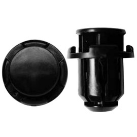 Boston BC5141 Automotive Parts Push Rivets Black 10 per Bag