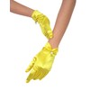 QRBTSCL Women's Short Satin Gloves for Wedding Wrist Short Evening