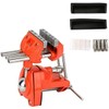 CYTGOUPER 70mm Jaw Width Articulating Bench Vise, Mini 360° Rotating