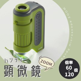 Reimei Fujii Microscope Handheld Microscope ZOOM Green RXT1143M