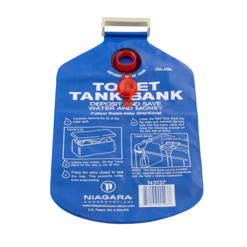 Niagara Conservation Water Saving Toilet Tank Bank