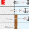 LUN FIX Insulation Dowels 85 mm ETICS Dowels, Diameter 25