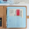 5 tab dividers for 3 Ring Binder with Pockets, Plastic