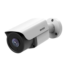 INNOSECU PoE IP Camera 4MP for Surveillance Camera System, Home Outdoor Wired IP Camera in IP67 Waterproof,98ft NightVision, 2.8mm Lens, Built-in Mic, AI Human/Vehicle Detection, INB4FR37E (White)