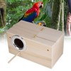 Parrot Pairing Box, Budgies, Wooden Breeding Box, Parakeet Nesting Box,