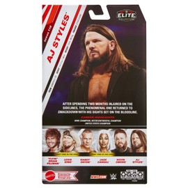 WWE AJ Styles - WWE Elite 116 Mattel Toy Wrestling Action Figure
