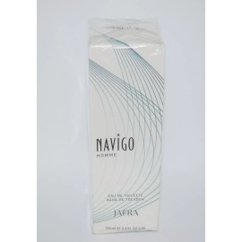 Jafra Navigo Homme White For Men Eau De Toilette 3.3 Fl Oz New & Sealed ~ #19