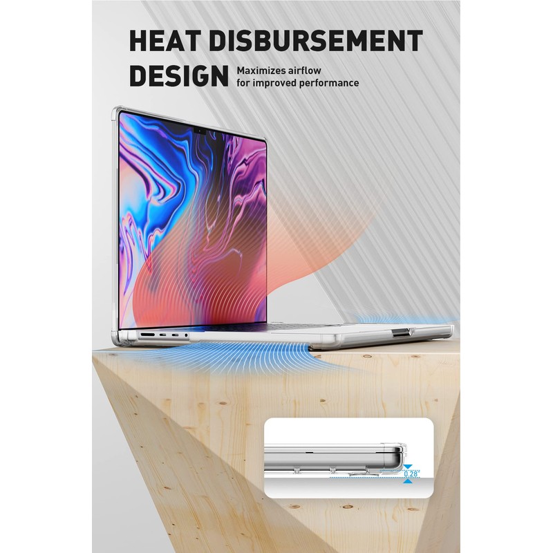 SUPCASE for MacBook Pro 16 Inch Case 2021-2024 Release (Unicorn