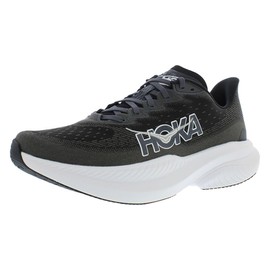 HOKA ONE ONE Mach 6 Mens Shoes Size 10.5, Color: Black/White